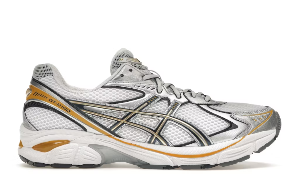 ASICS GT-2160 White Pure Silver Gold