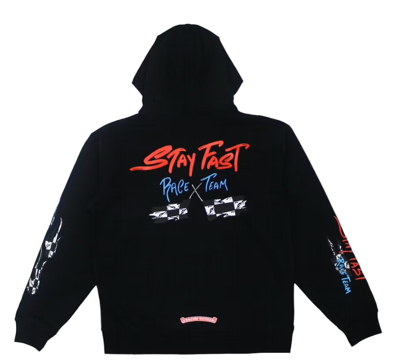 Chrome Hearts Matty Boy Stay Fast Hoodie Black