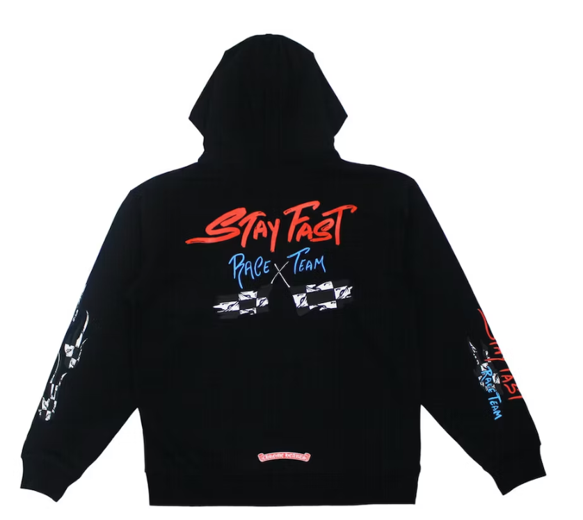 Chrome Hearts Matty Boy Stay Fast Hoodie Black