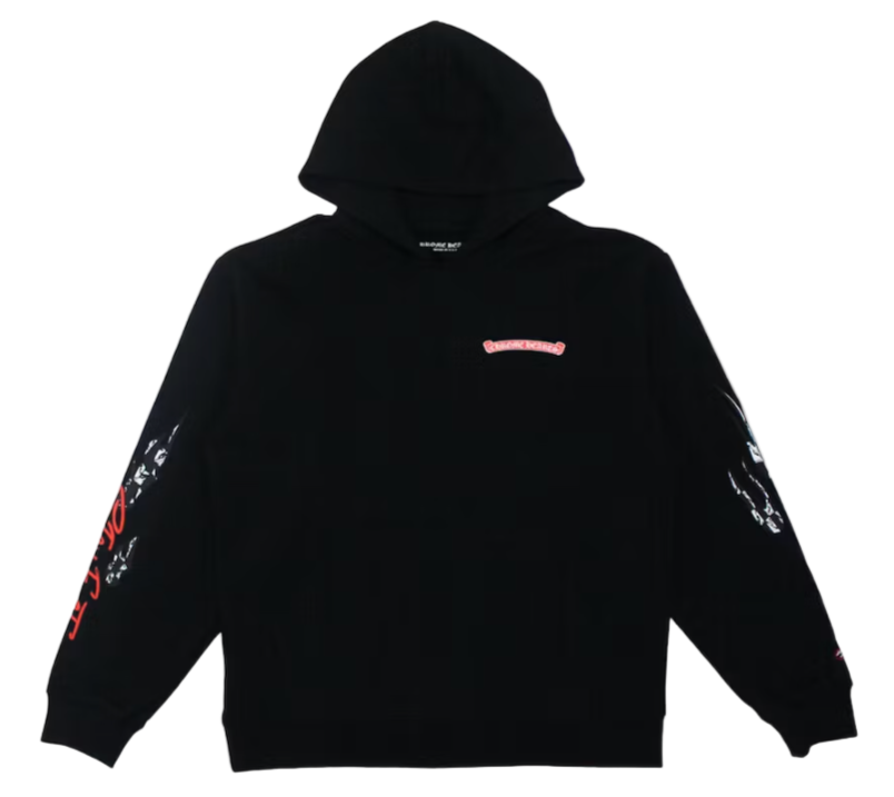 Chrome Hearts Matty Boy Stay Fast Hoodie Black