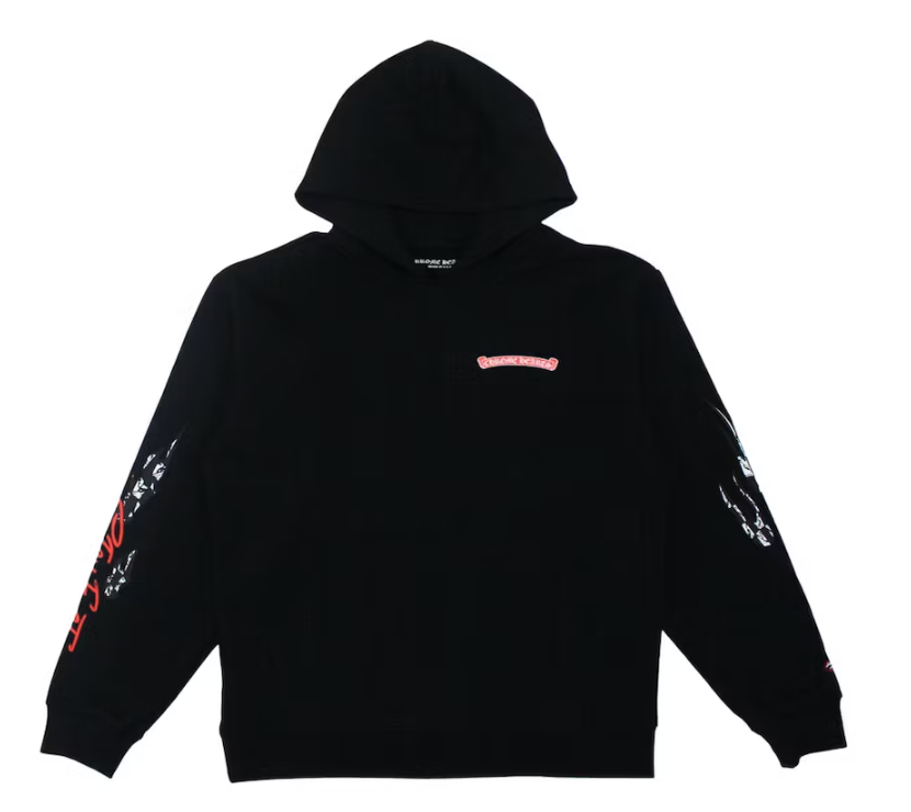 Chrome Hearts Matty Boy Stay Fast Hoodie Black