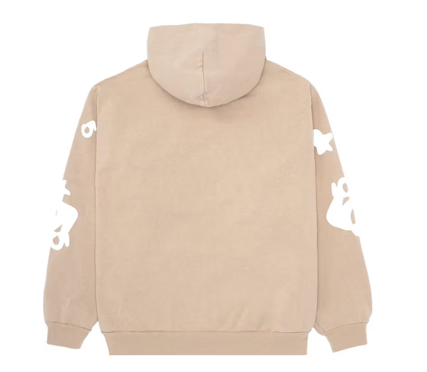 Sp5der Beluga Hoodie Sand