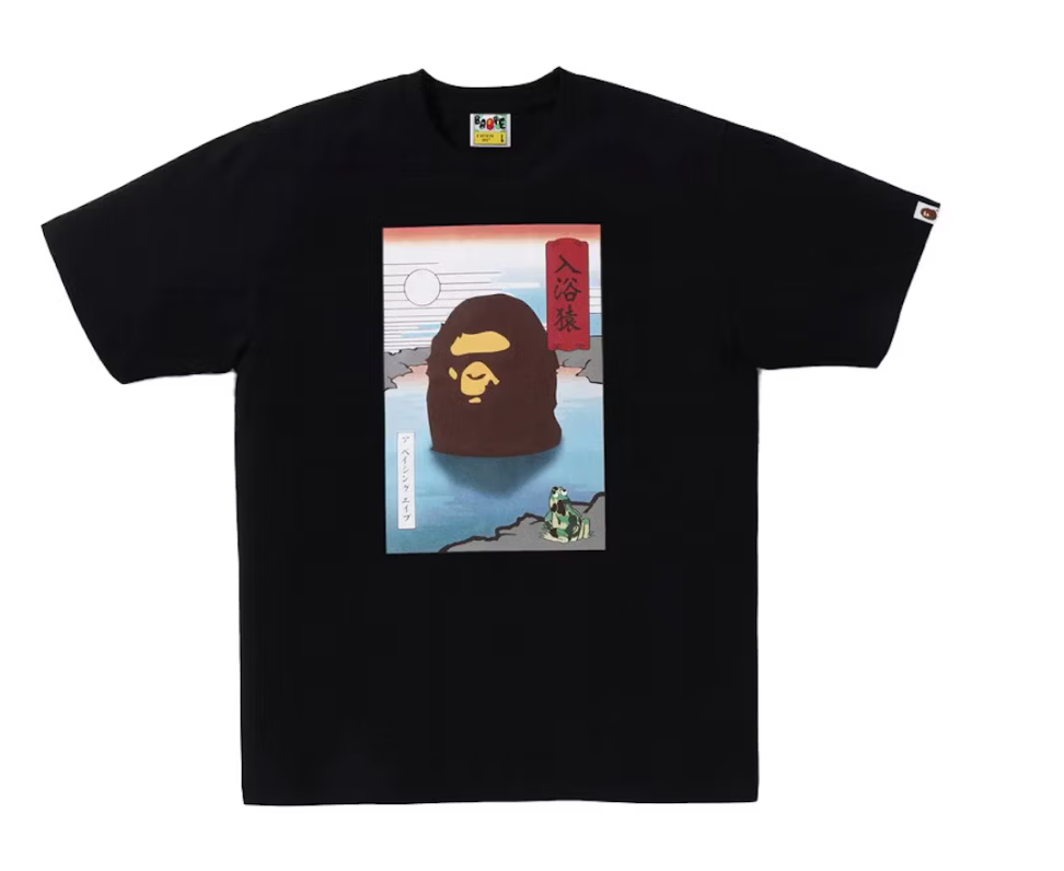 BAPE Japan Souvenir #1 Tee Black