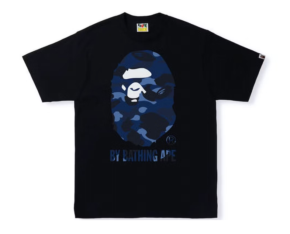 BAPE Color Camo By Bathing Ape Tee (SS22) Black Navy