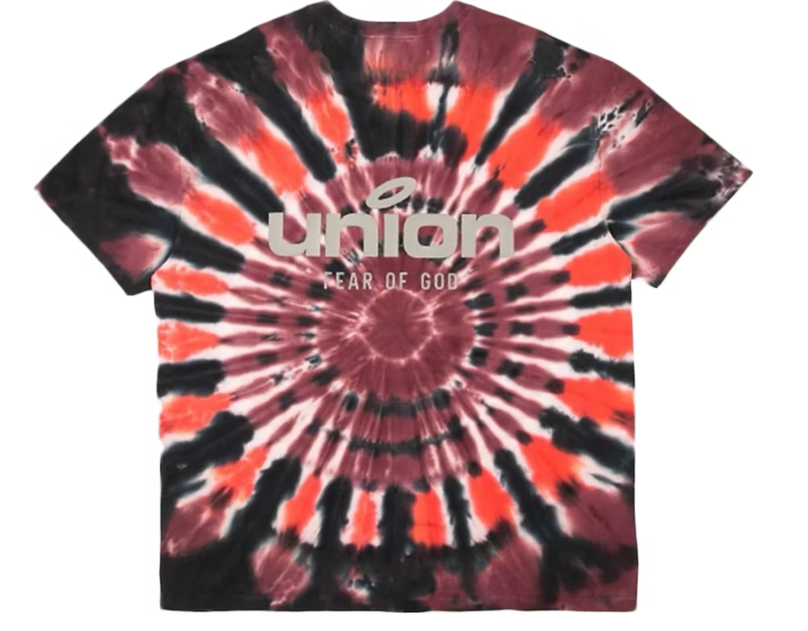 Fear of God x Union 30 Year Vintage Tee Tie Dye