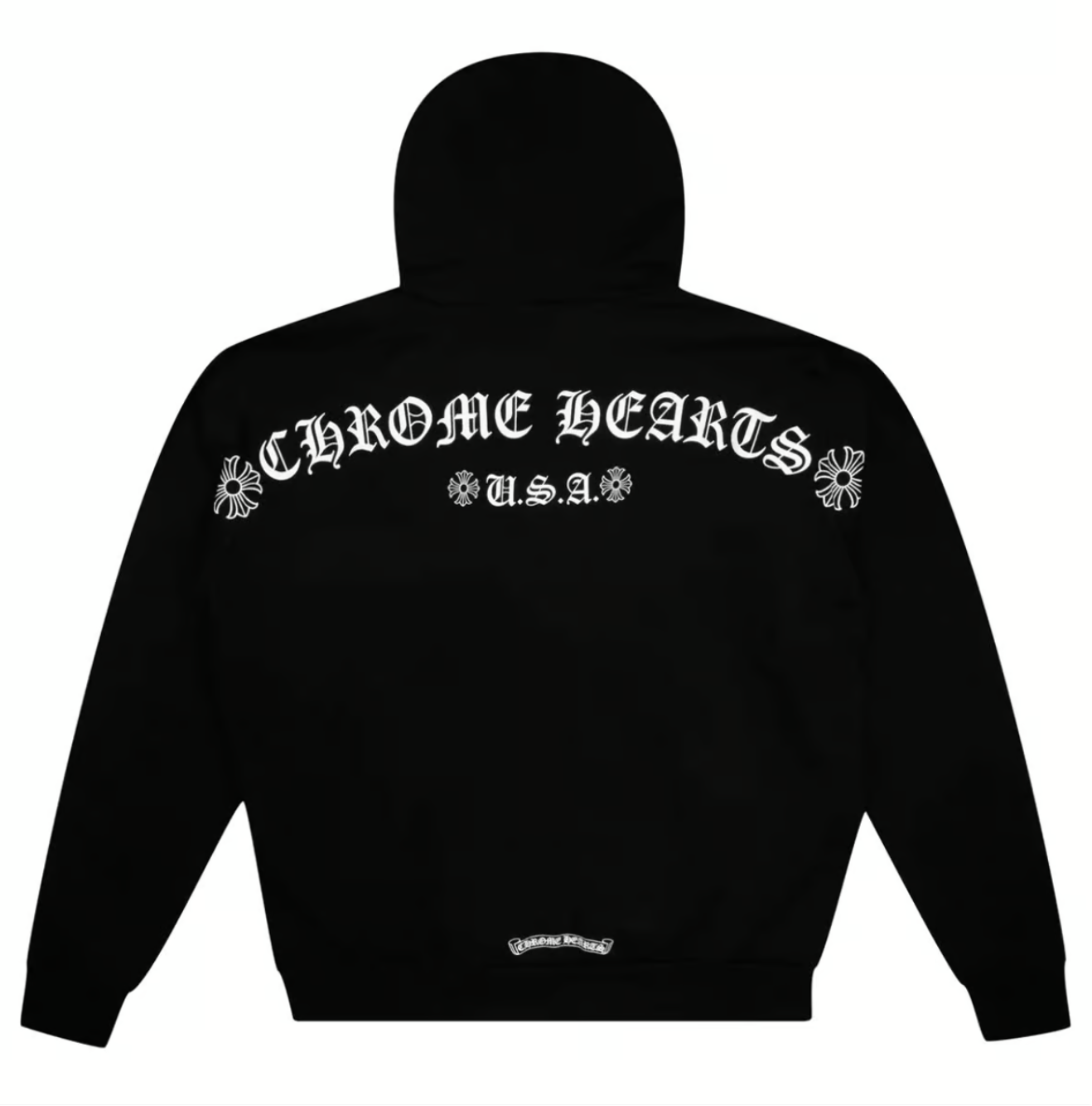 T Logo Hoodie Black