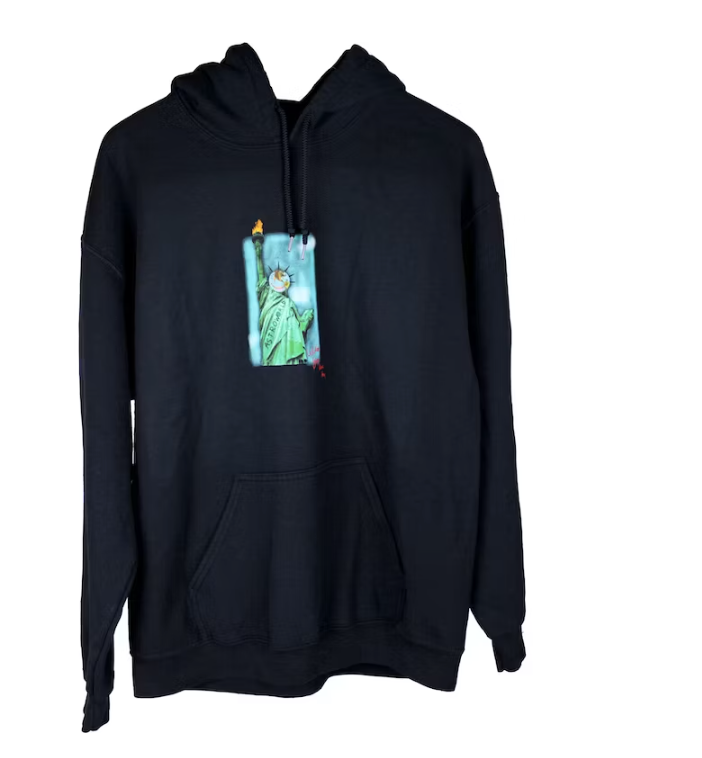 Astroworld Statue of Liberty Hoodie Black