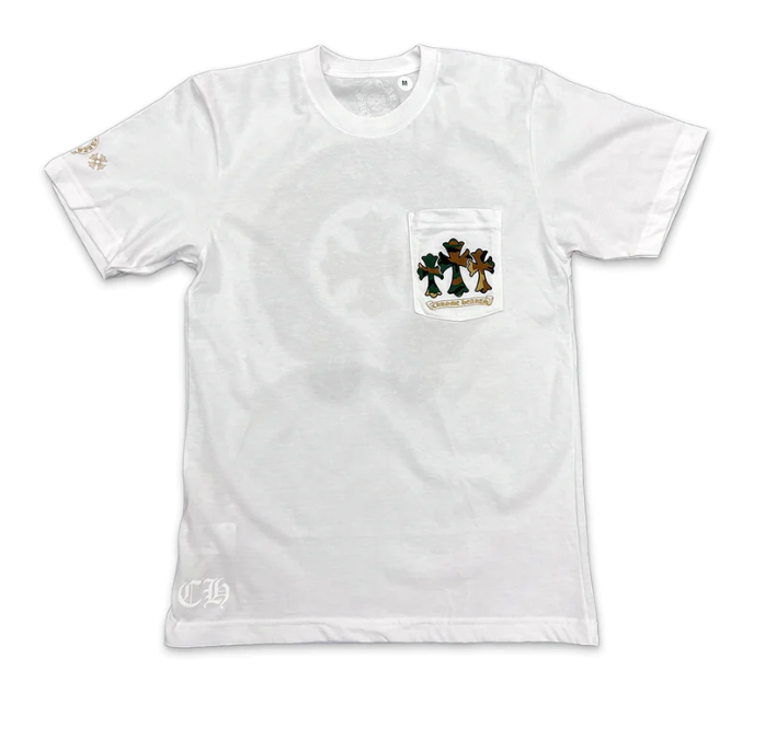 White Camo Horseshoe Tee