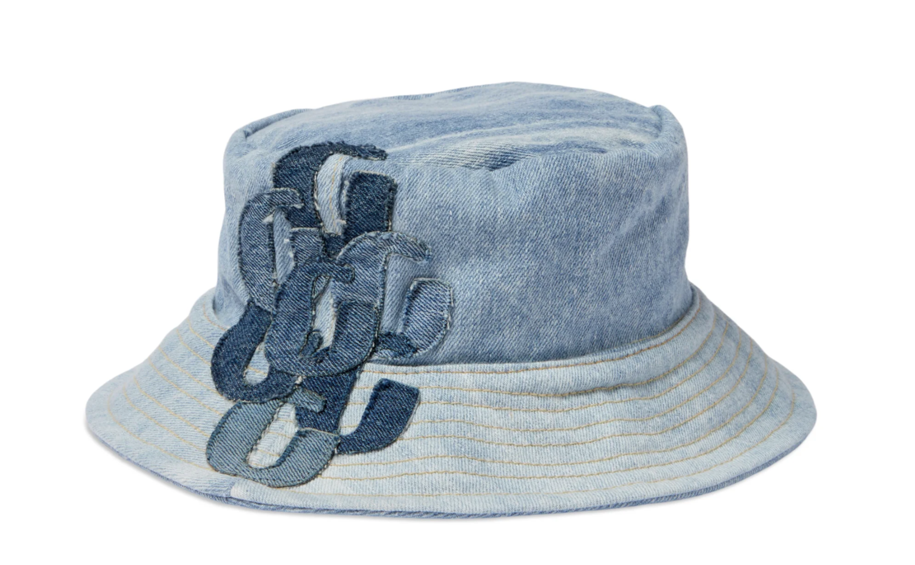 G Patch Denim Bucket Hat