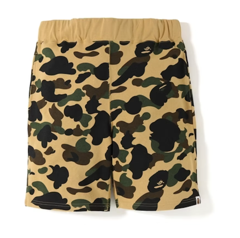 1st Camo Sweat Shorts Yellow