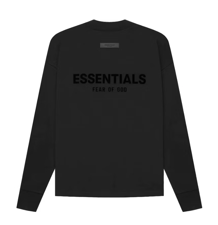 Essentials LS Tee Stretch Limo