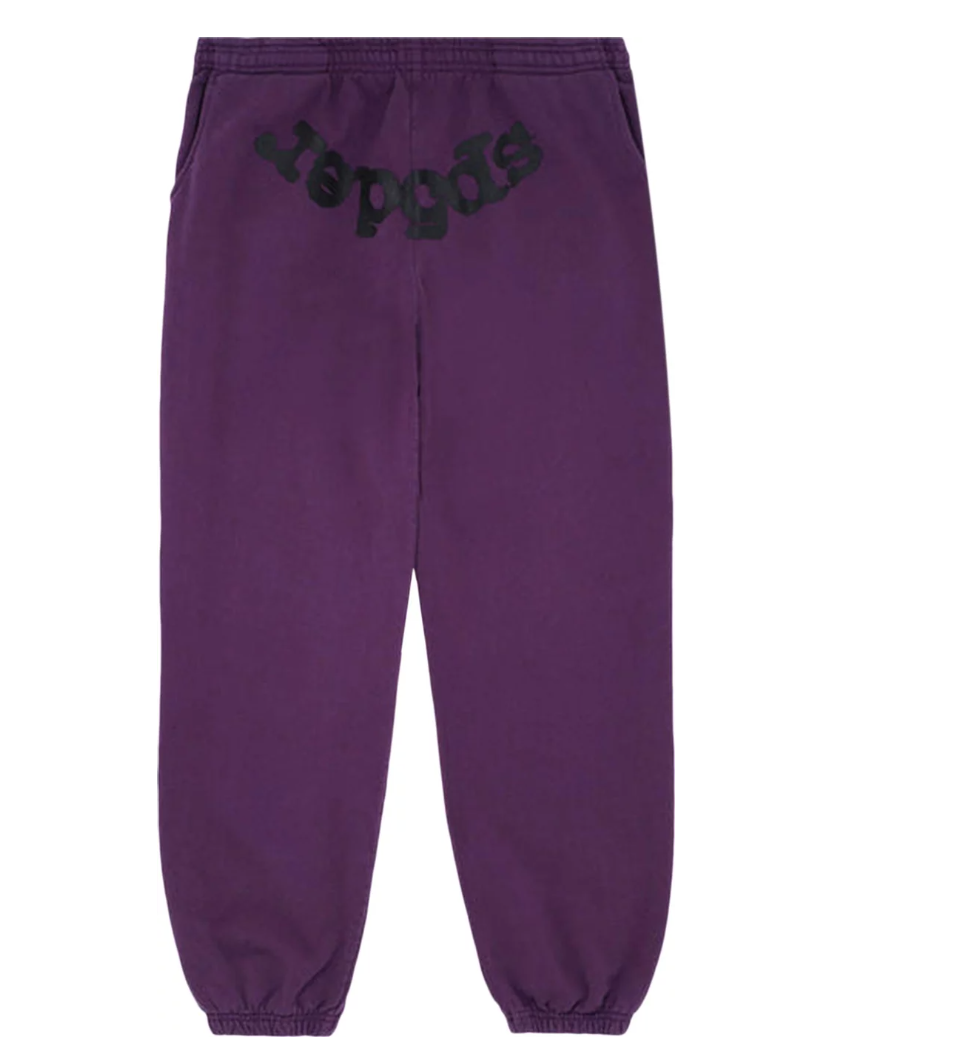 Web Purple Sweatpants