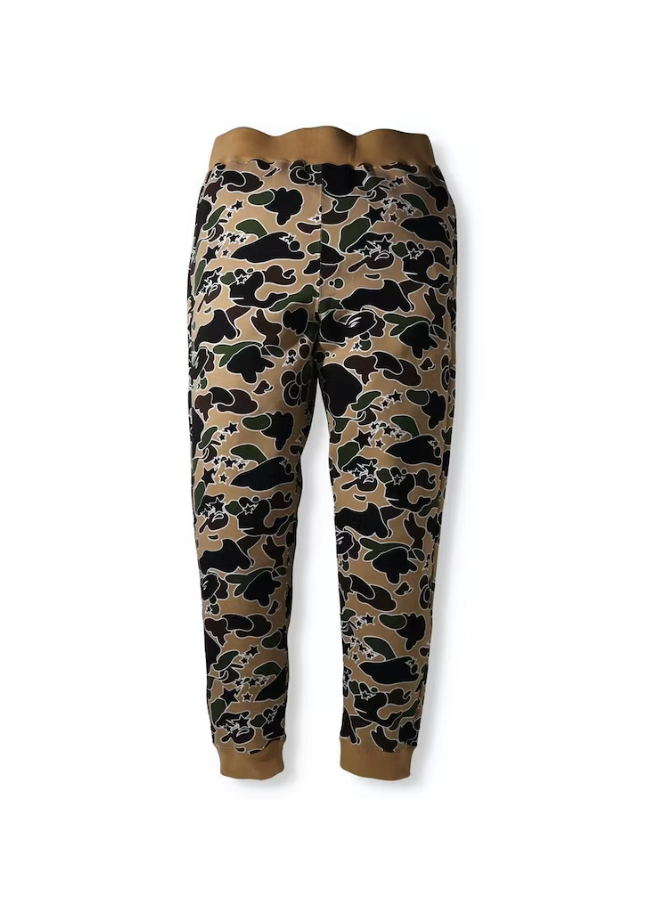 BAPE Sta Camo Sweatpants Yellow