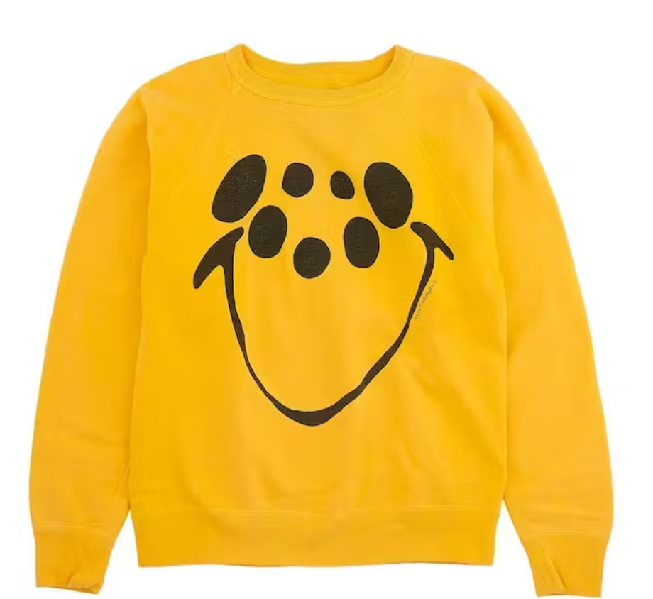 Yellow Smiley Crewneck