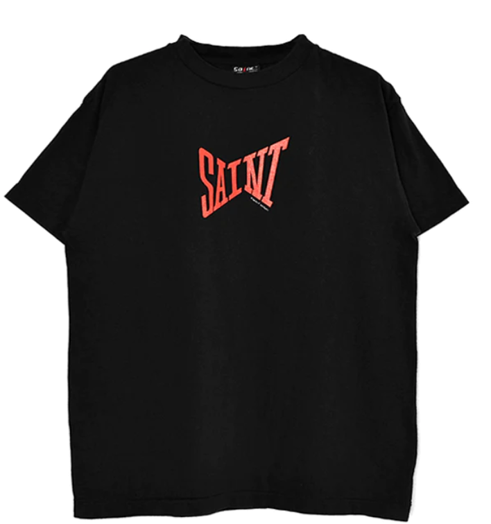 Logo Tee Black Red