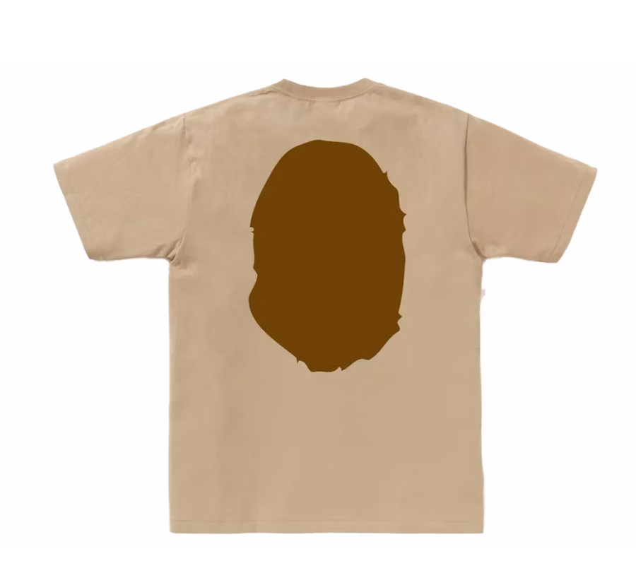 Big Ape Head Beige Tee