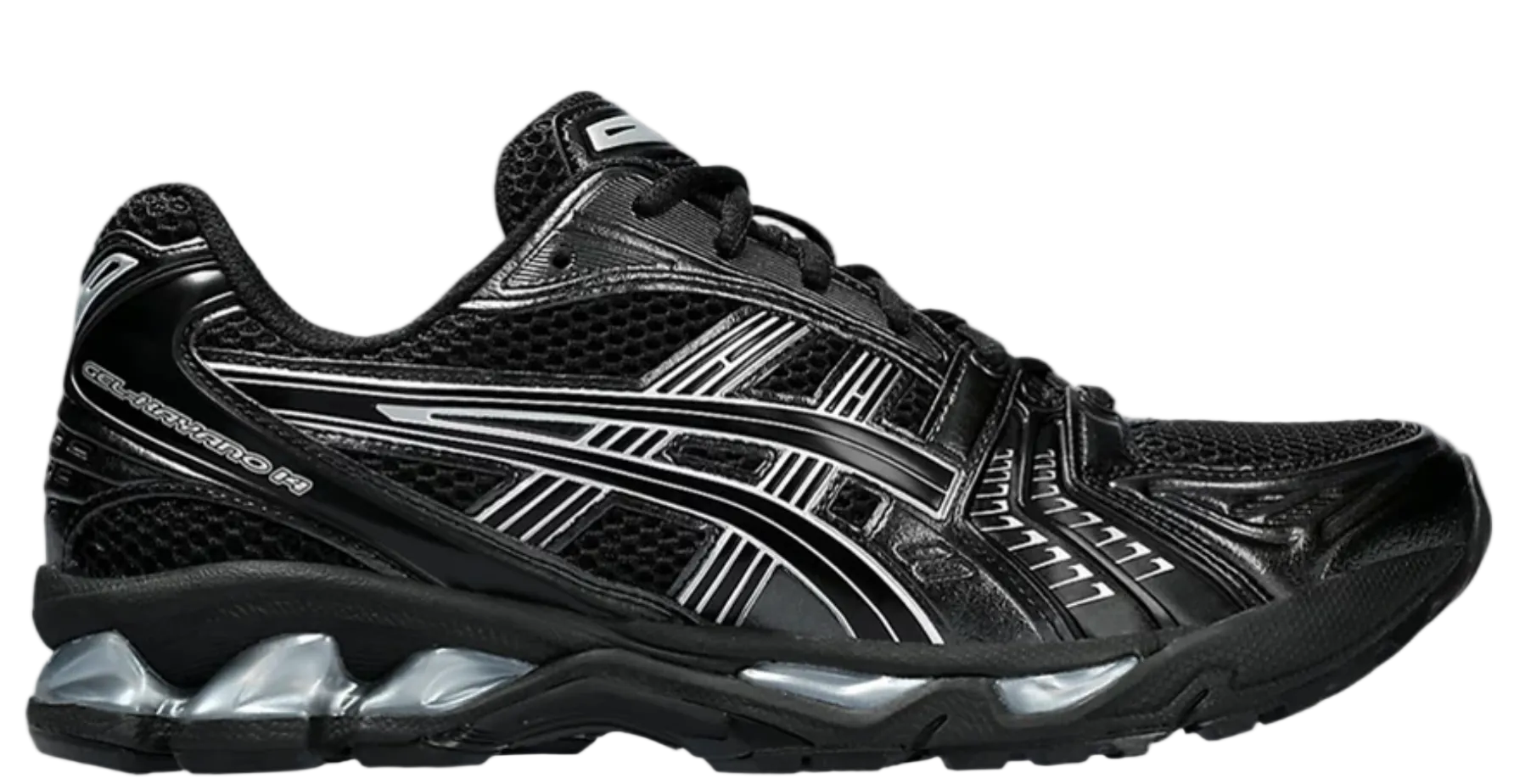 Gel Kayano 14 'Black Pure Silver'