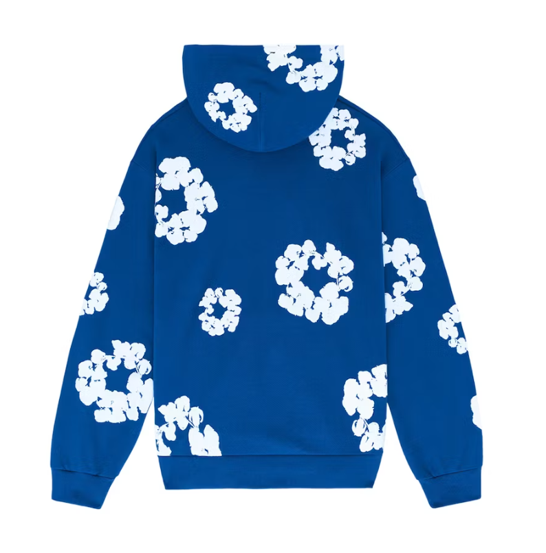 The Cotton Wreath Sweatshirt Royal Blue