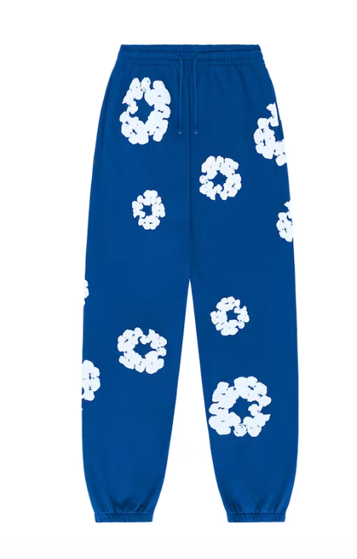 The Cotton Wreath Sweatpants Blue