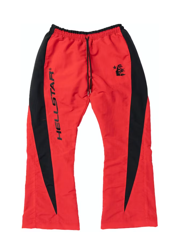 Thriller Red Tracksuit Pants Red/Black