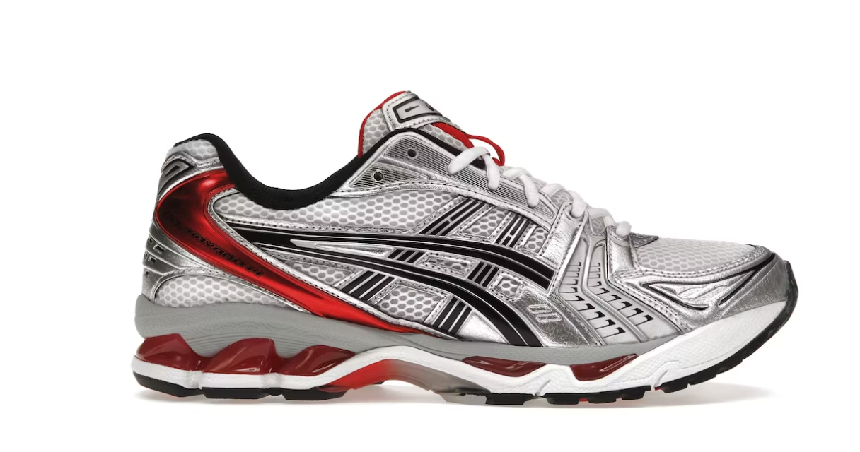 ASICS Gel-Kayano 14 White Classic Red