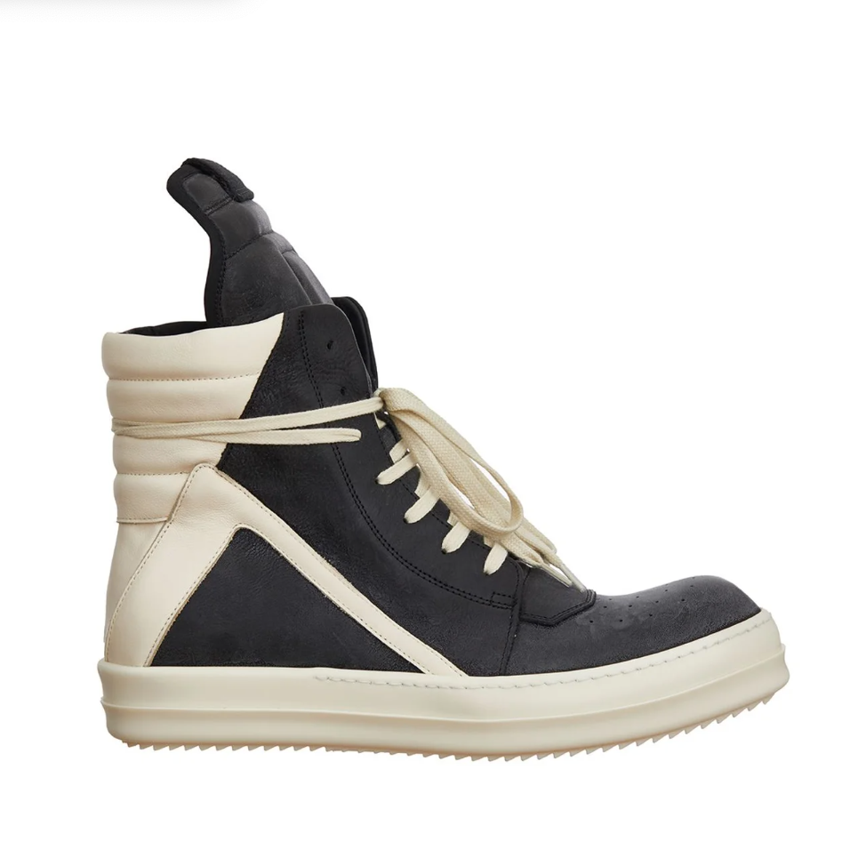 Geobasket Black Suede/Milk/Milk Scarpe Pelle