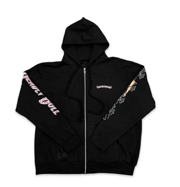 Deadly Doll Zip Up Miami Art Basel Exclusive Black