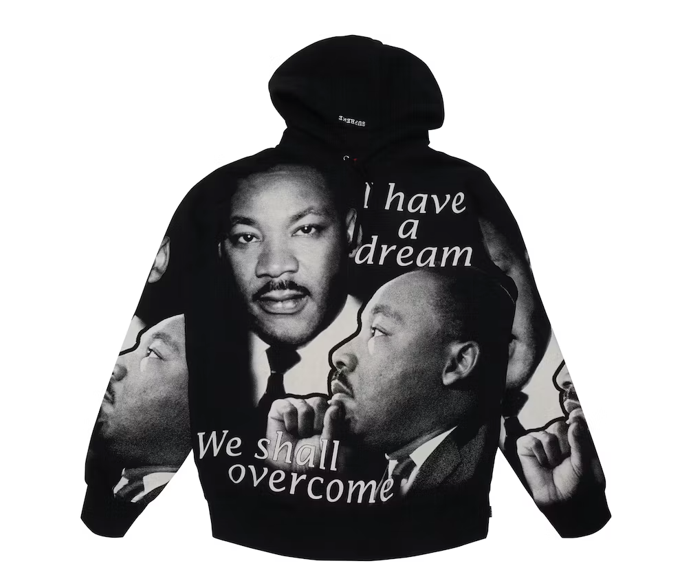 Supreme MLK Hooded Sweatshirt Black