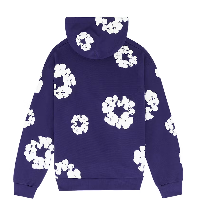 The Cotton Wreath Sweatshirt Purple