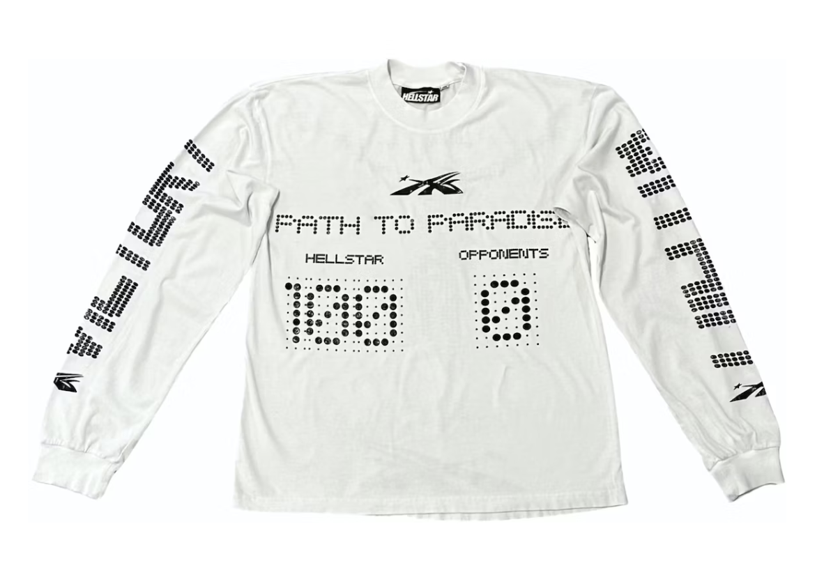 Hellstar Scoreboard L/S T-shirt White