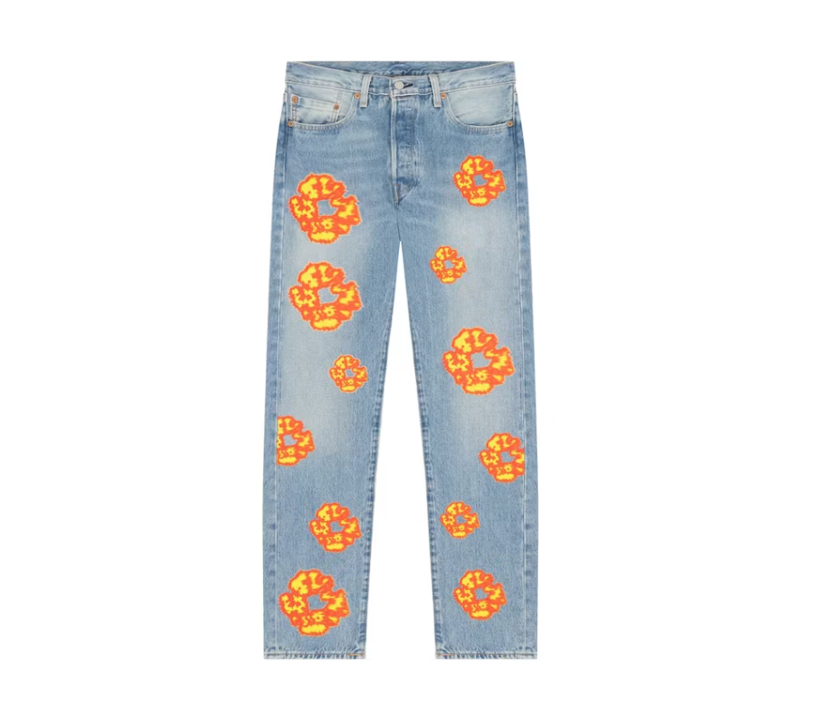 Denim Tears x Offset 501 Jeans Light Wash