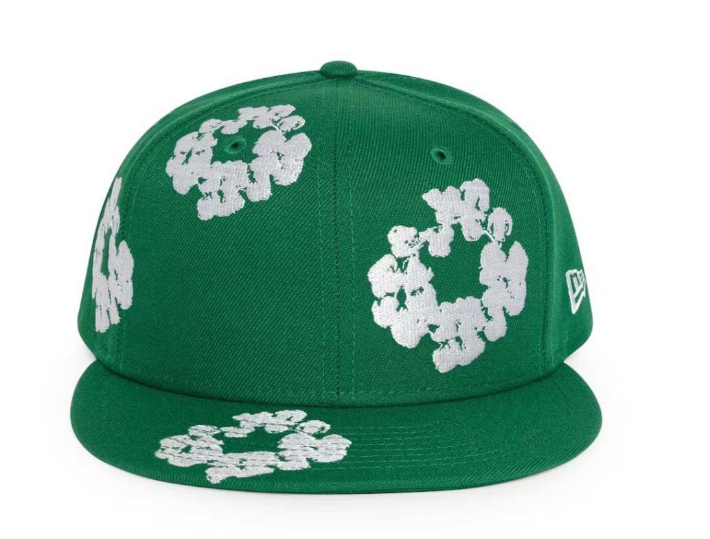 New Era Cotton Wreath 59/50 Cap Green