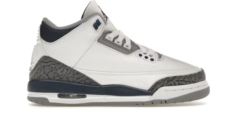 Jordan 3 Retro Midnight Navy (GS)