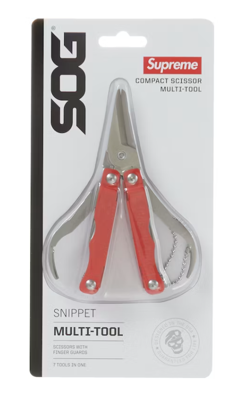 SOG Snippet Multi Tool Red