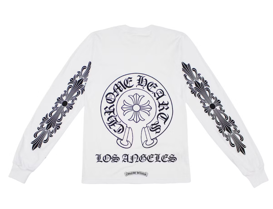 Los Angeles Excluisve L/S T-shirt White
