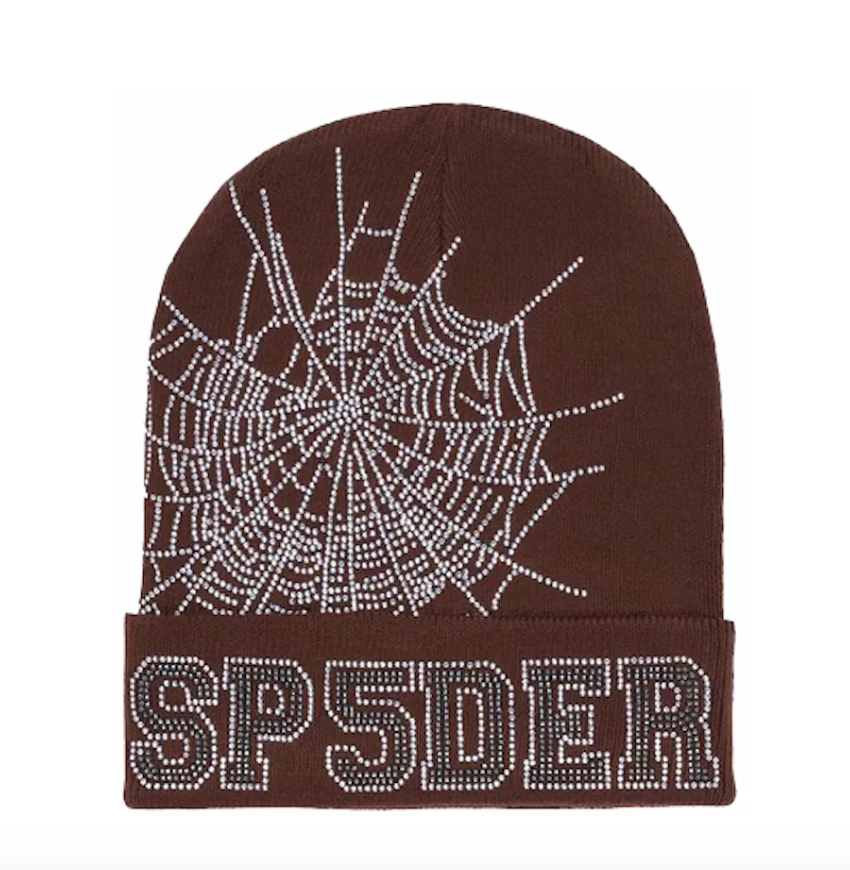 Web Beanie Brown