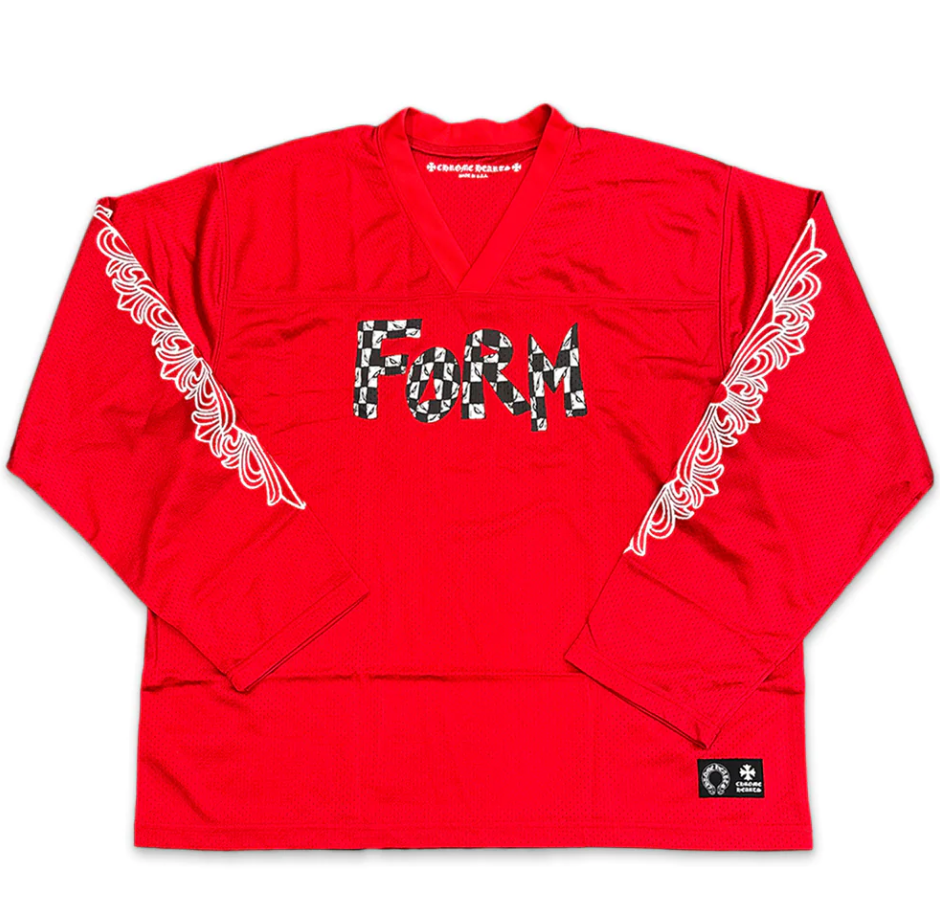 Matty Boy Sports Mesh L/S Form Warm Up Jersey Red