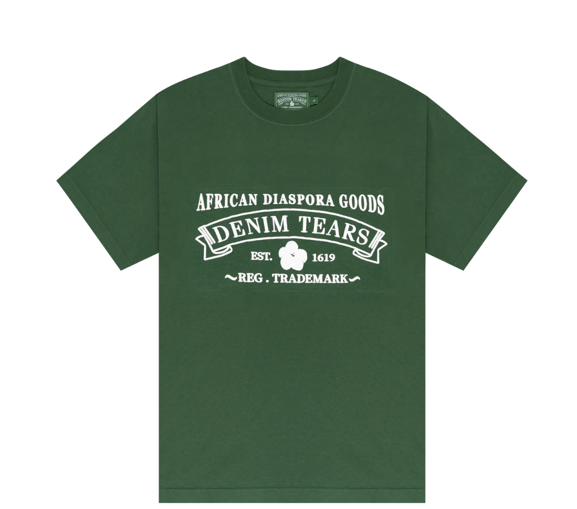 ADG Tee Washed Green