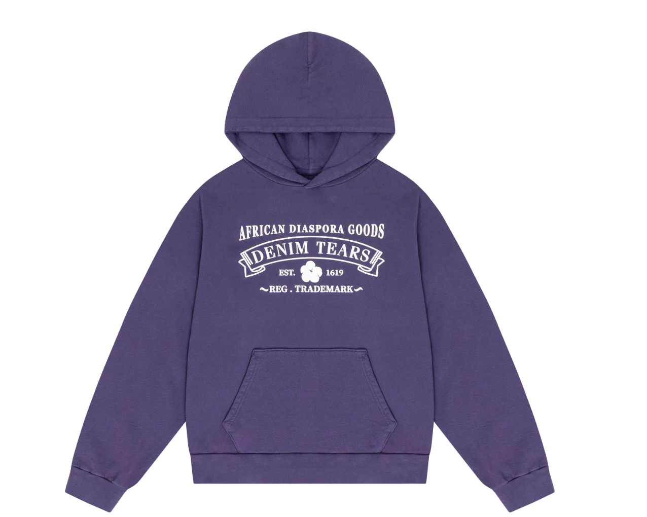 ADG Hoodie Washed Purple