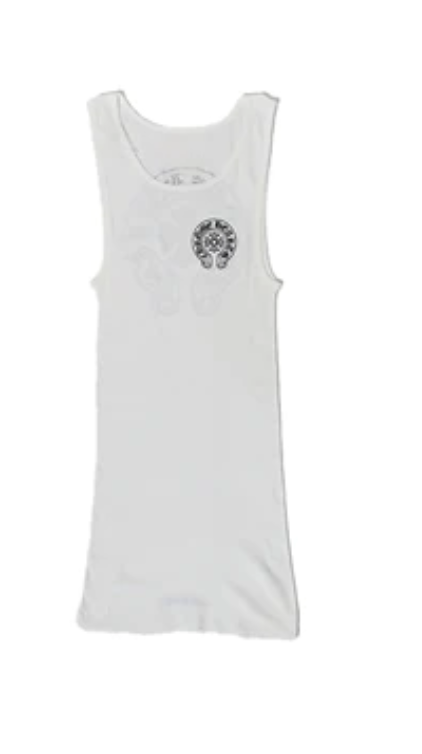 White Horse Shoe Rib Tank