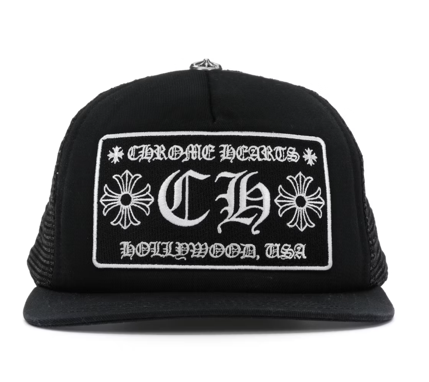 CH Hollywood Trucker Hat Black/Black