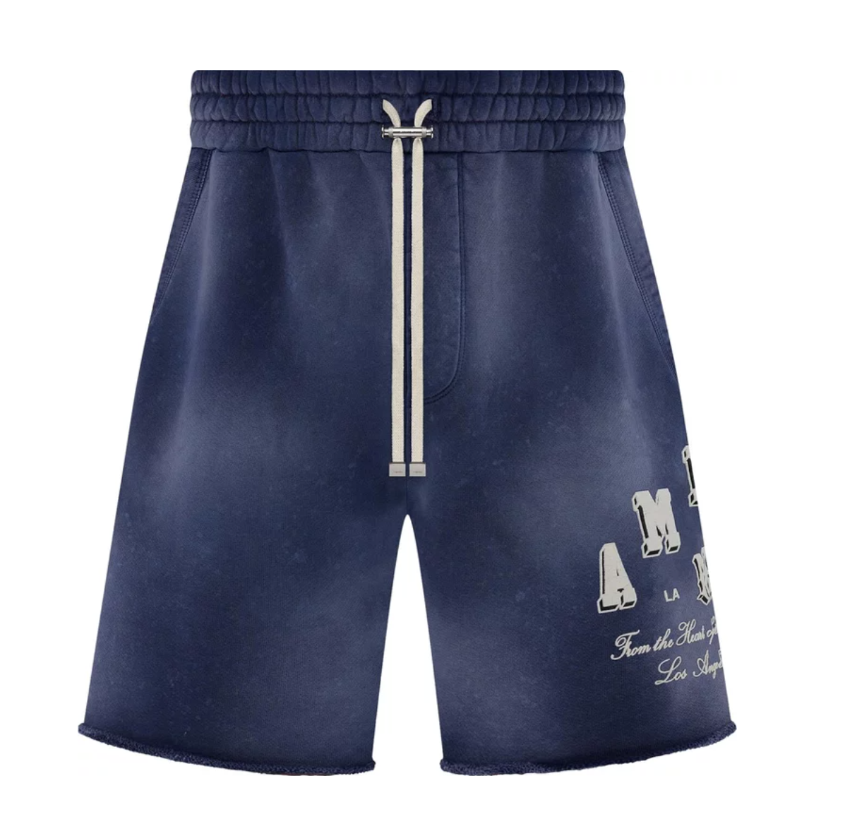 Blue Vintage Collegiate Shorts