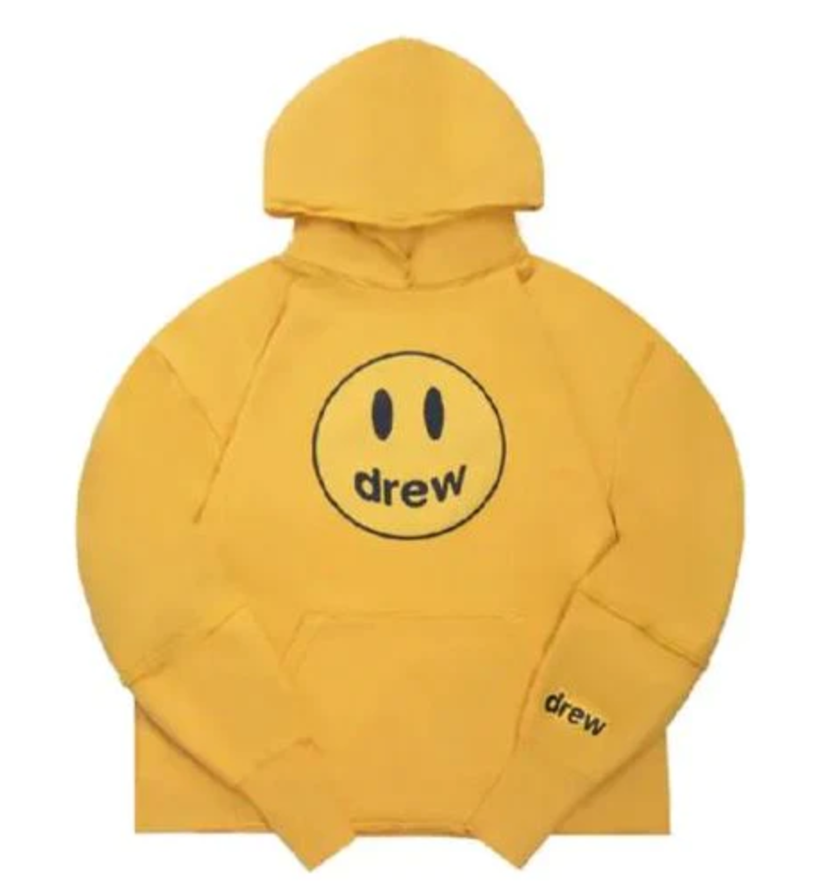 Golden Yellow Mascot Deconstructed Hoodie