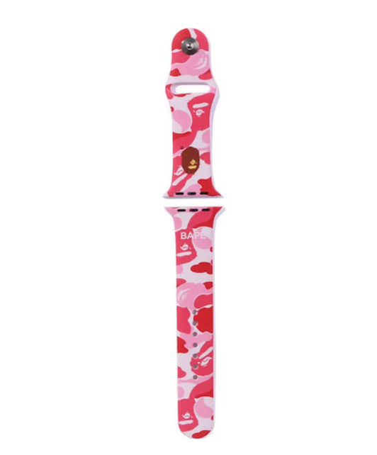 Pink ABC Camo Apple Watch Band 41mm