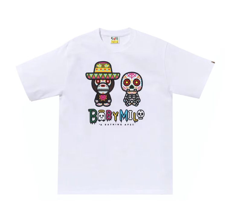 Halloween Baby Milo Tee White