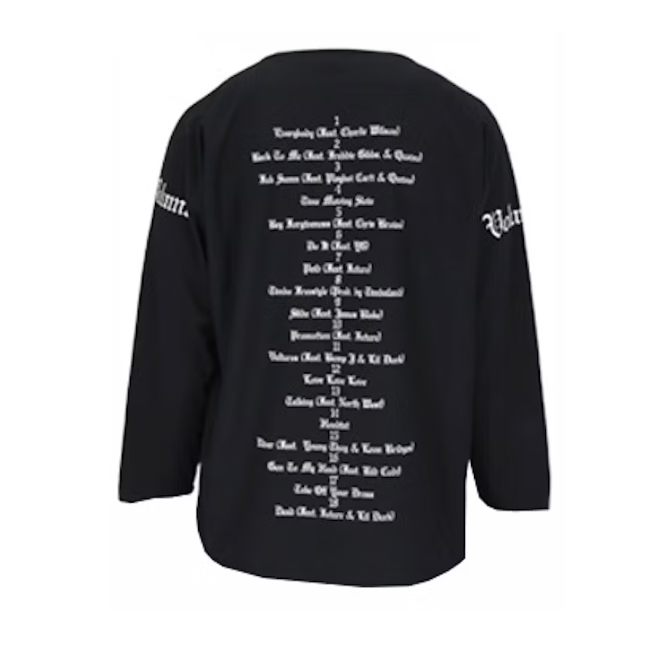 Yeezy Vultures Long T Black