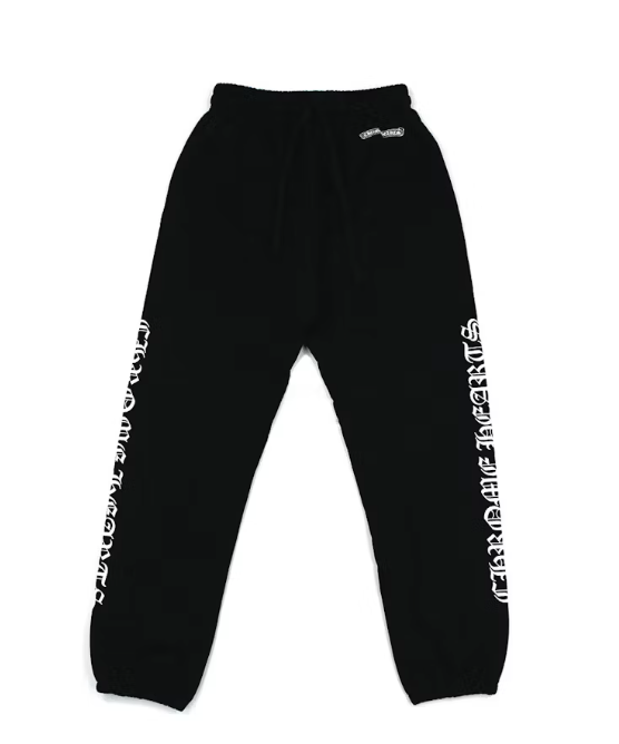 Chrome Hearts Logo Sweatpants Black