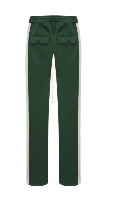 Collegiate Track Green Pants