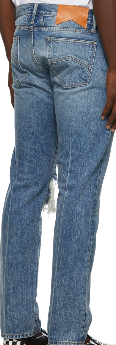 Reworked Vintage Denim Jeans