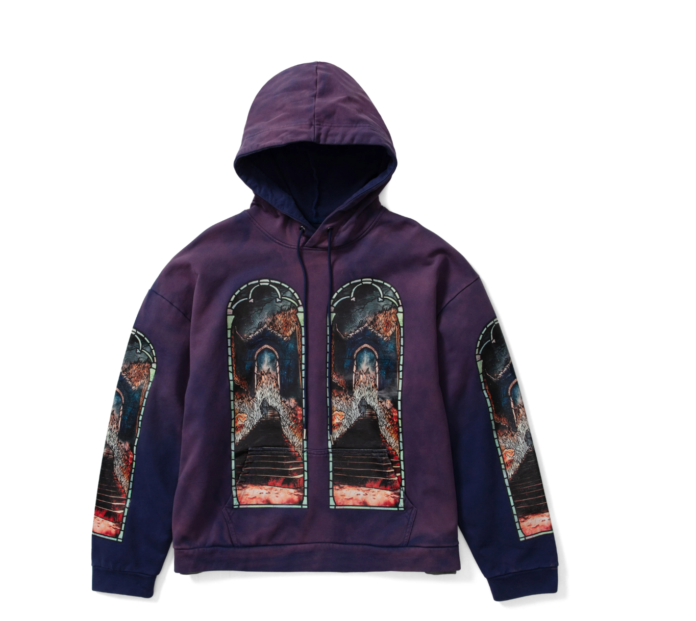 Descent Hoodie Indigo/Purple